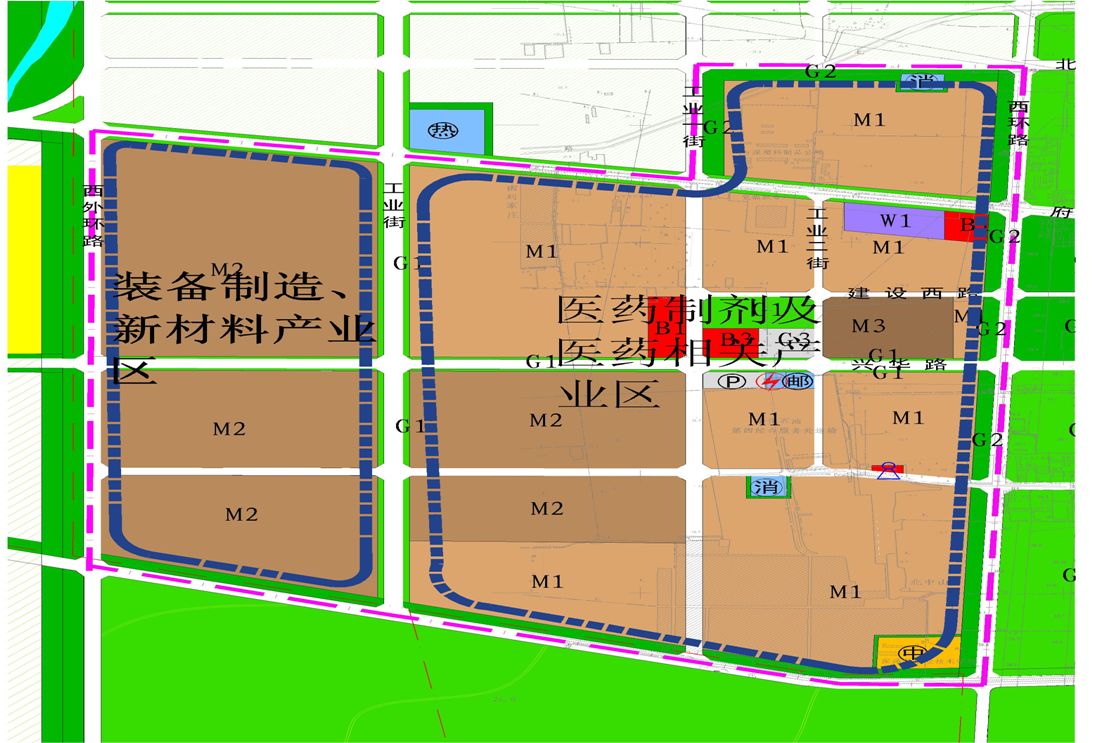 河北深泽经济开发区总体规划(2013-2030年) 规划面积:16.